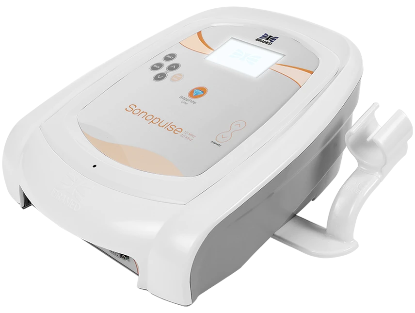 Equipamento de ultrassom terapêutico para estética, imagem ilustrativa